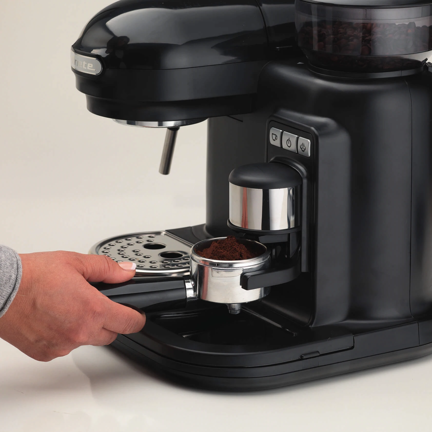 1318 Ariete Moderna Espresso Juodas kavos aparatas