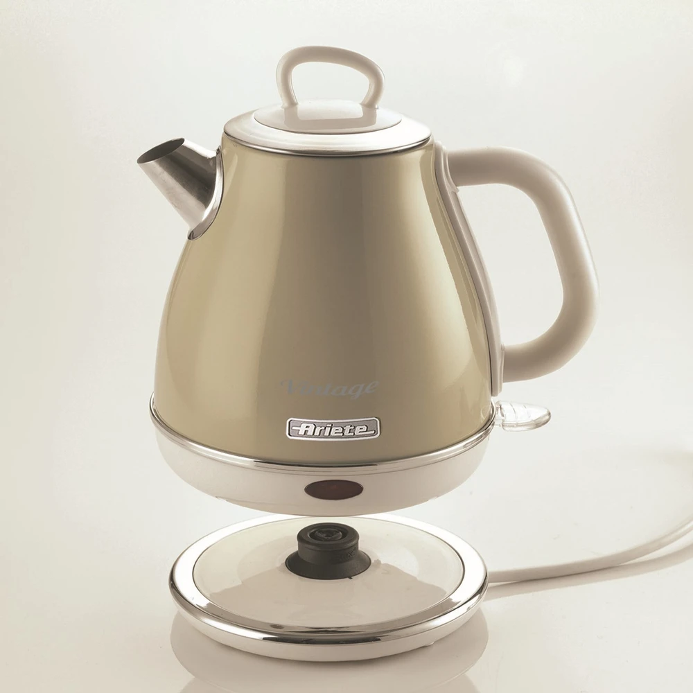 Ariete 2868/03 Elektrinis vintažinis virdulys 1 L, 1630 W, Smėlio spalvos