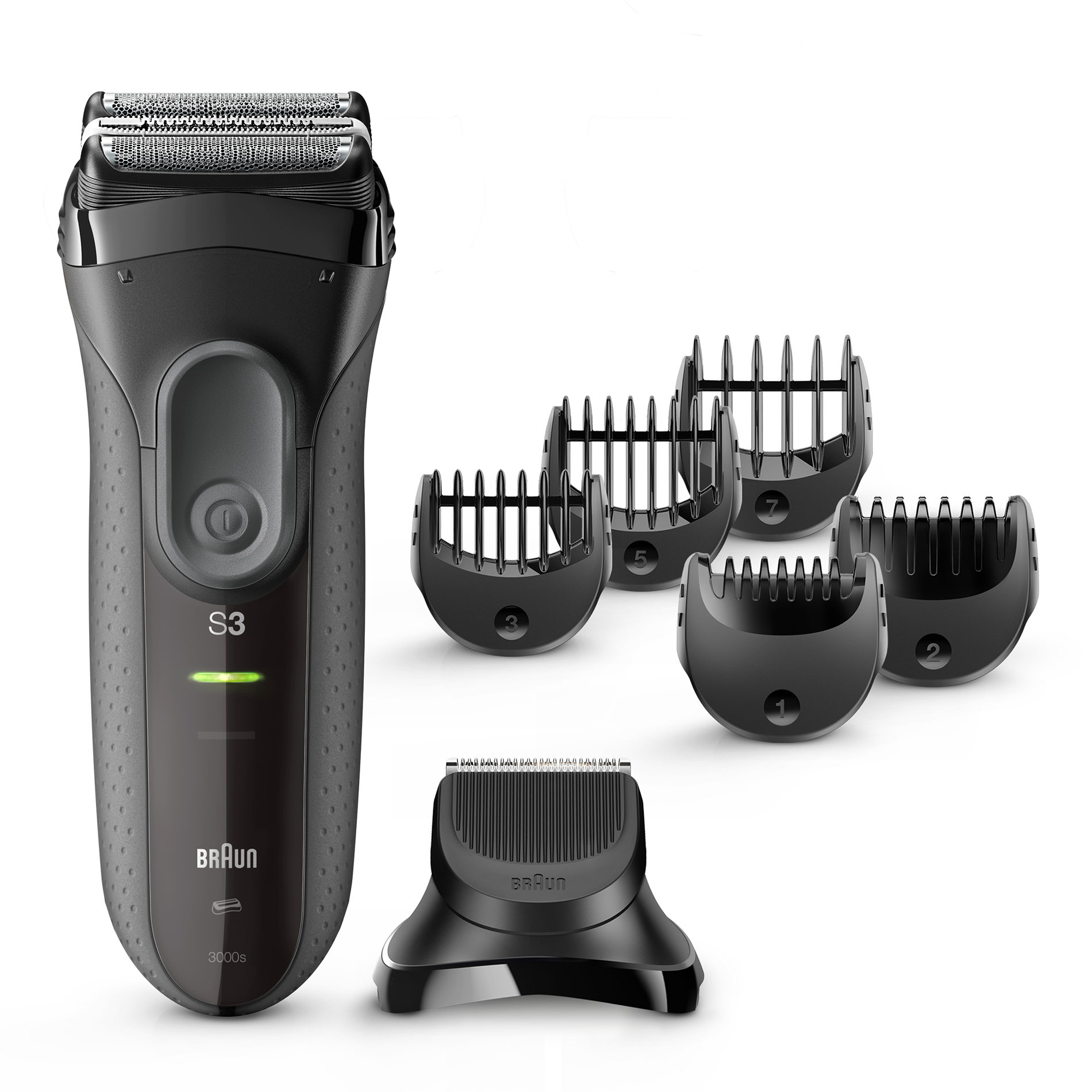 Barzdaskutė BRAUN 3000BT 3in1
