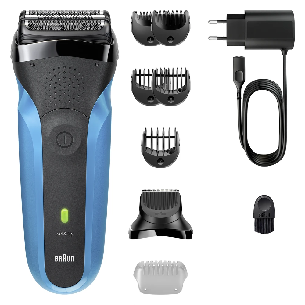 Barzdaskutė Braun 310BT WD, ni-mh, mėlyna/juoda