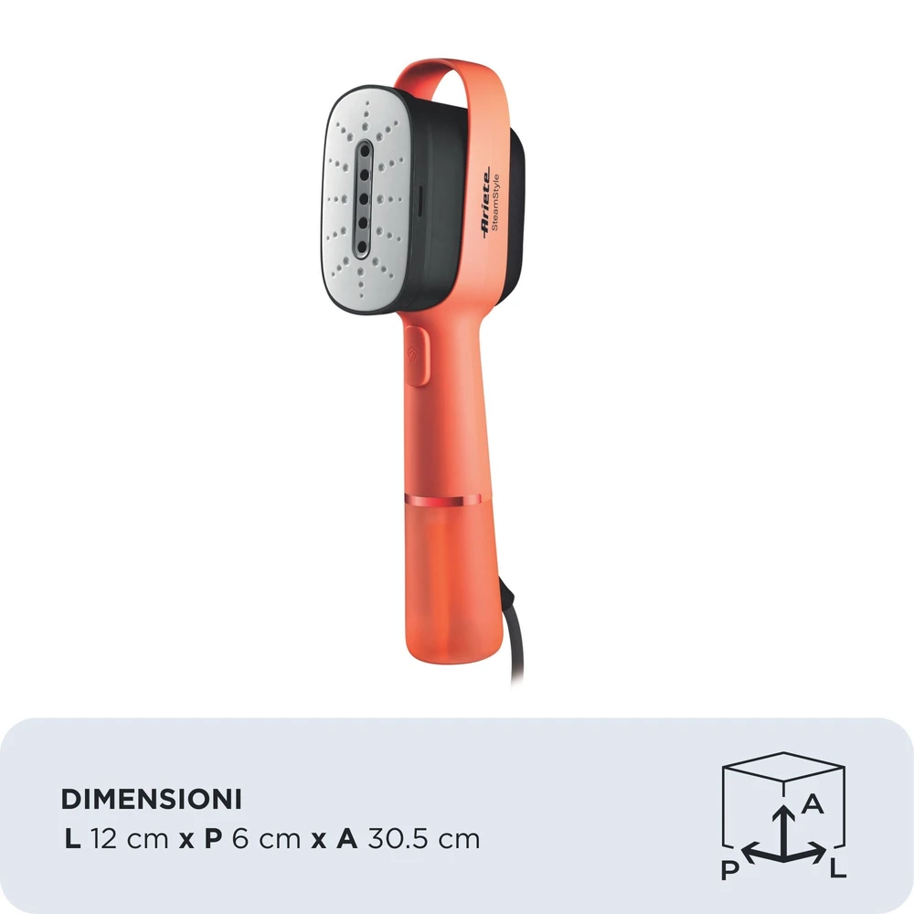 4301 Ariete Steam Style rankinis garintuvas 1200W Oranžinis
