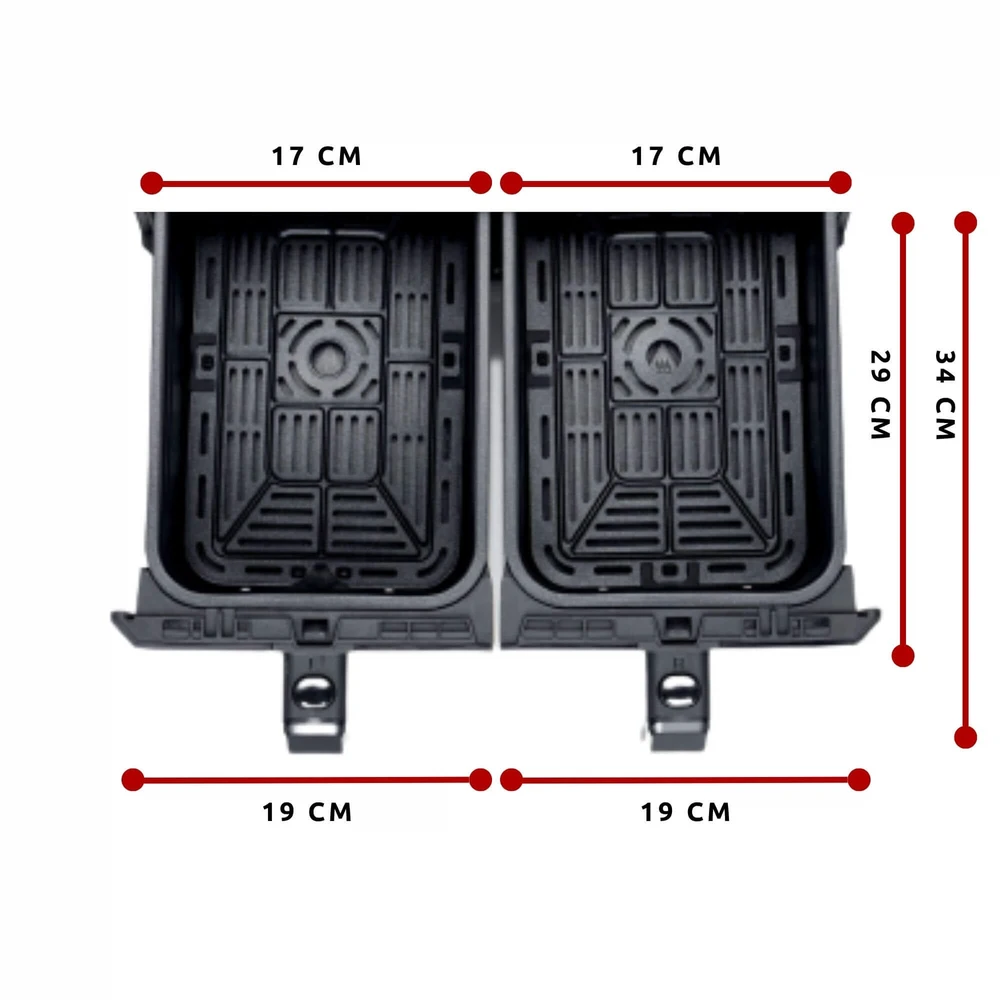 Gruzdintuvė 4623 Ariete Airy Fryer Dual