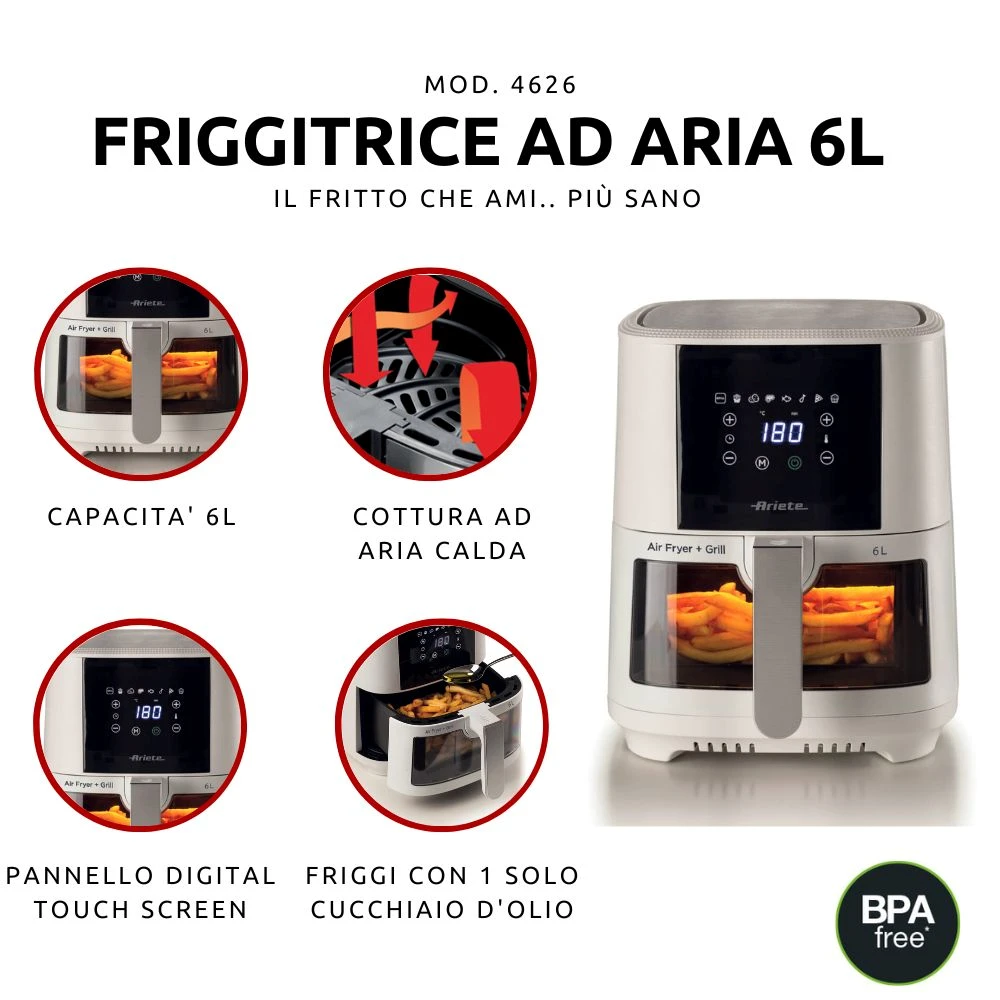 Gruzdintuvė Ariete 4626/03 balta