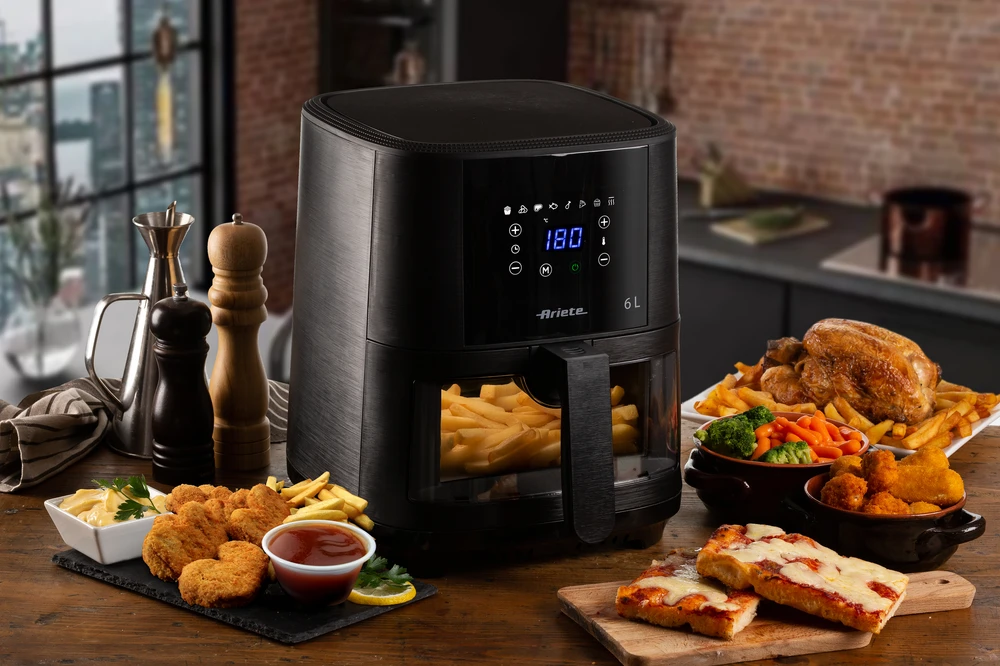 4626 Ariete Airy Fryer 6L karšto oro gruzdintuvė