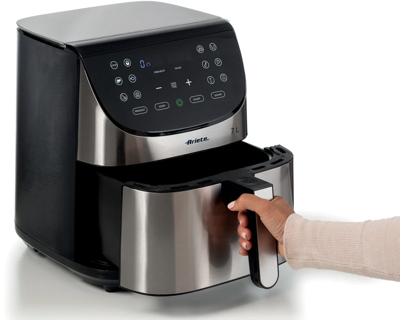 4628 Ariete Airy Fryer Metal 7L karšto oro gruzdintuvė