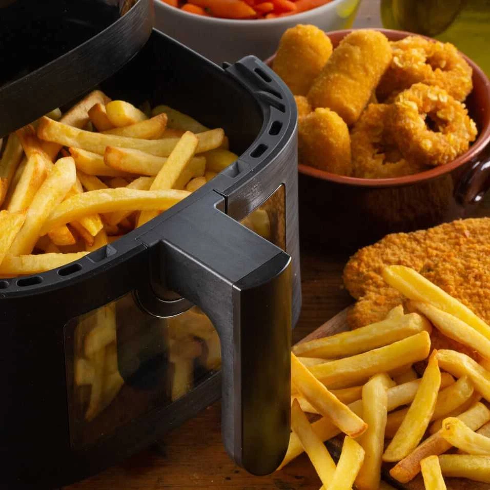 4630 Ariete Airy Fryer 9L karšto oro gruzdintuvė Juodas