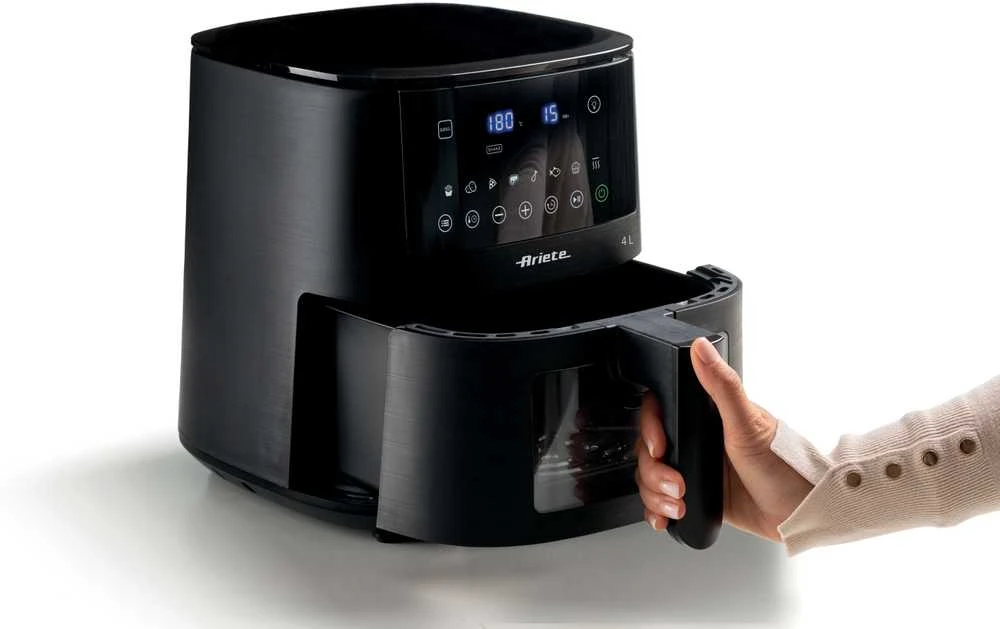 4633 Ariete Airy Fryer 4L karšto oro gruzdintuvė Juodas