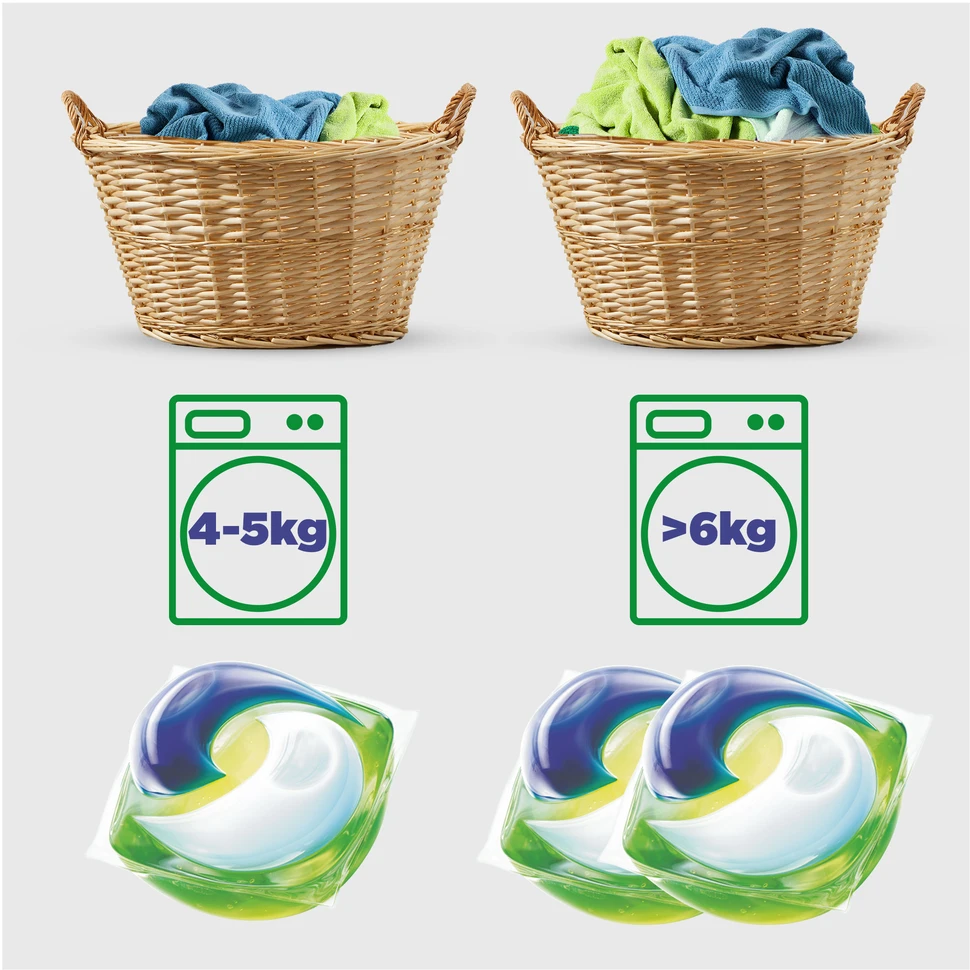 Skalbimo kapsulės Ariel Color, 72vnt