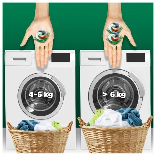 Skalbimo kapsulės Ariel All-in-1 PODs +Extra Clean Power (60 skalbimų)