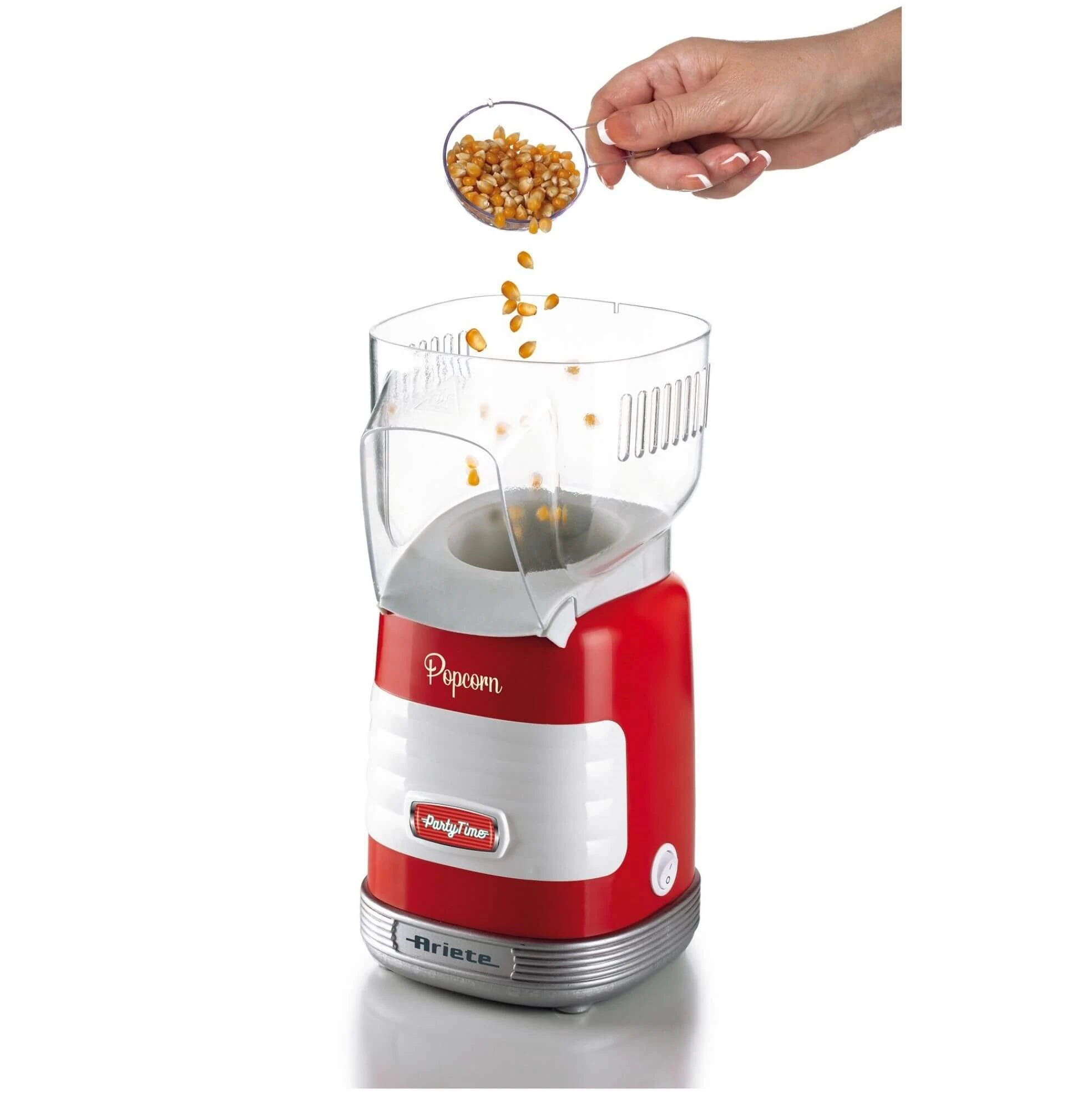 ARIETE PopCorn Party Time 2956 Spragėsių aparatas, Raudonas
