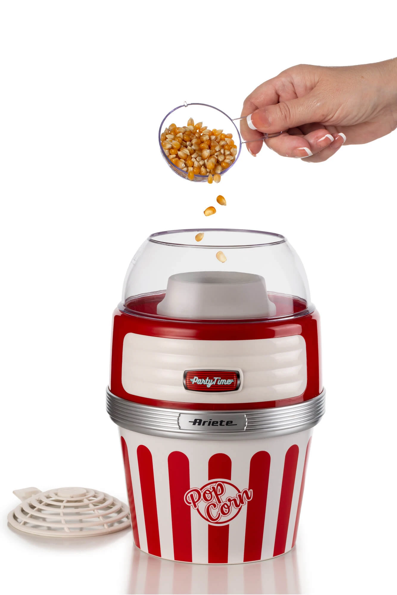 Ariete 2957 Spragėsių (popkorno) gaminimo aparatas Pop Corn Popper Party Time