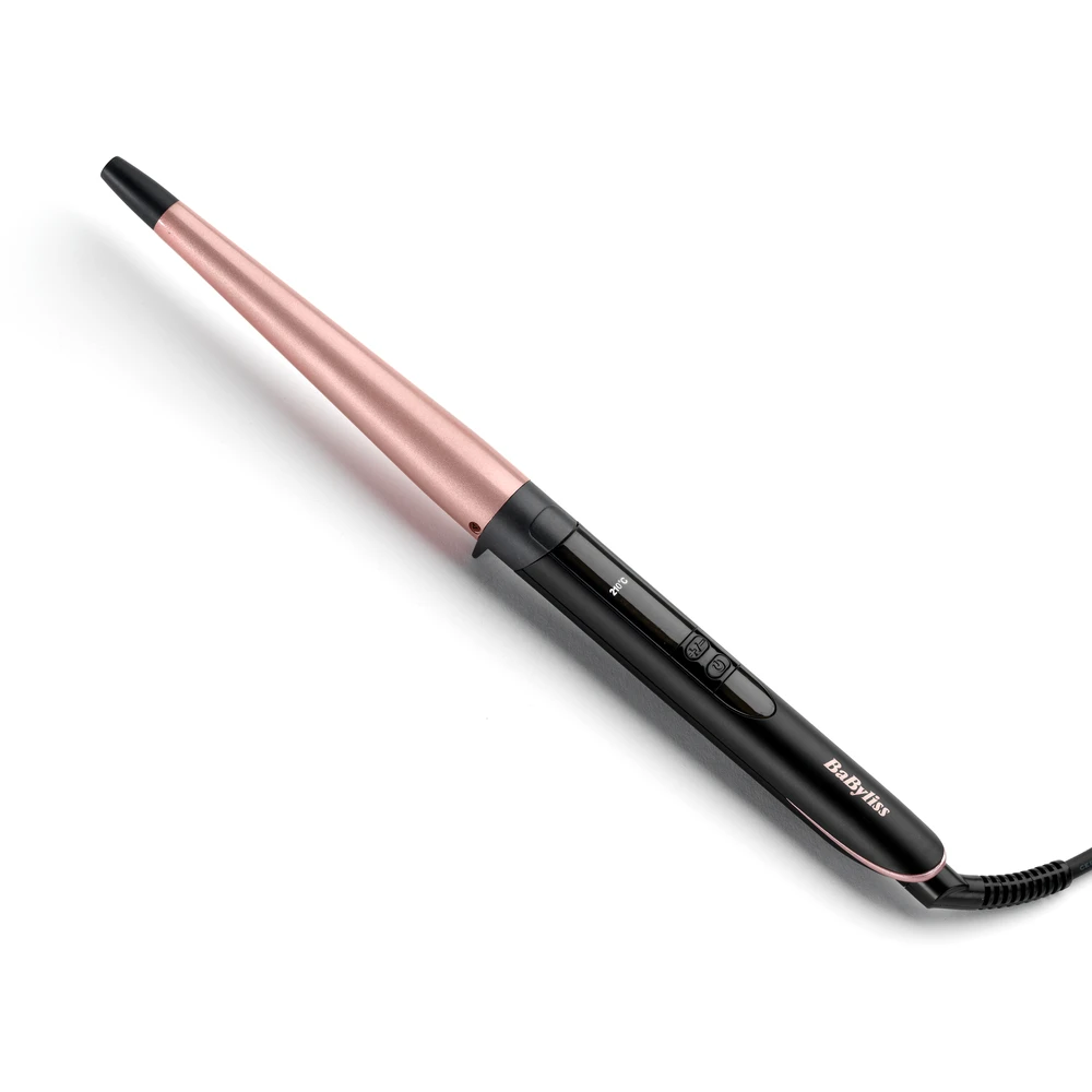 BaByliss C454E plaukų formavimo šukos Garbanojimo lazdelė Šiltas Juoda, Rožinė 2,5 m