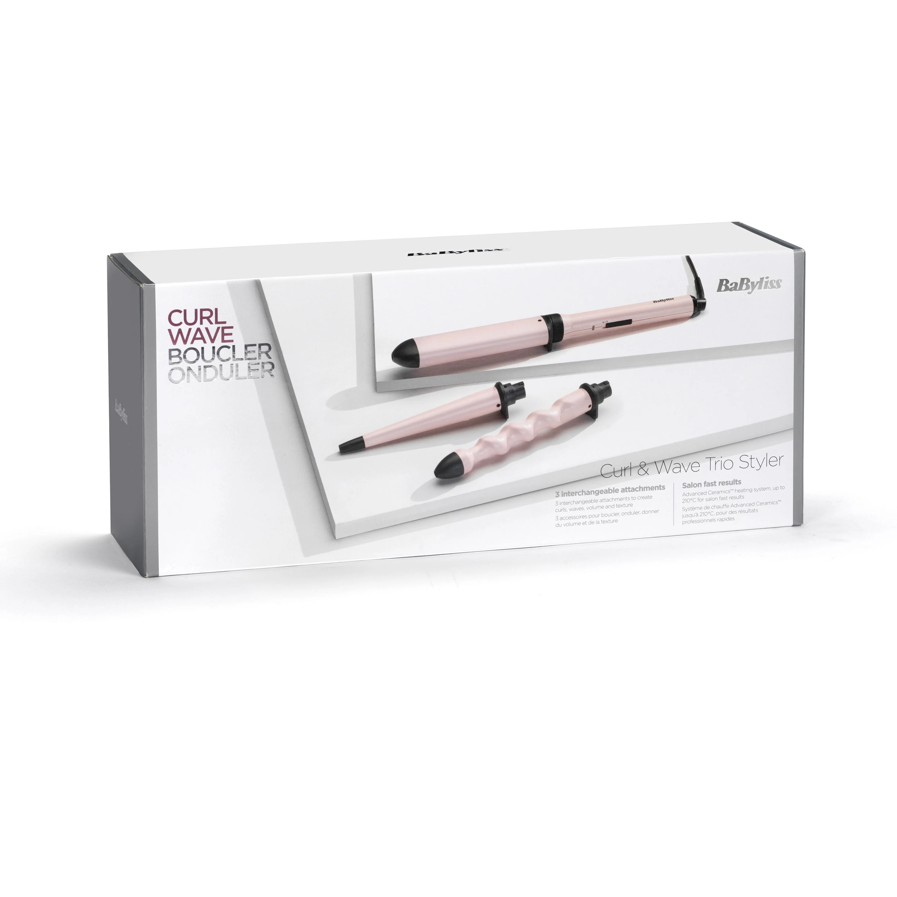 BaByliss Multi Styler Curl & Wave Trio Plaukų Formavimo Prietaisas MS750E