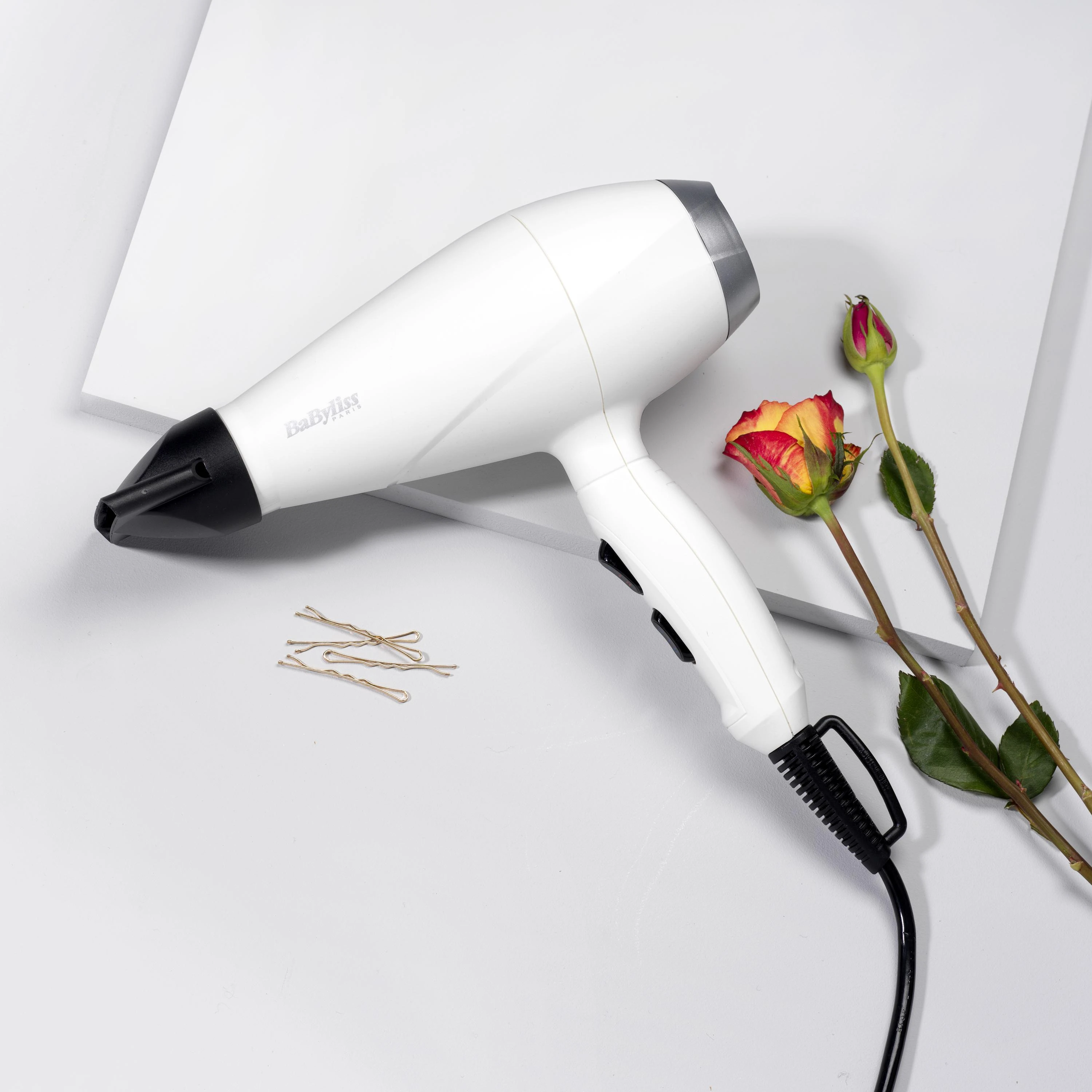 BaByliss 6704WE plaukų džiovintuvas Juoda, Balta 2000 W
