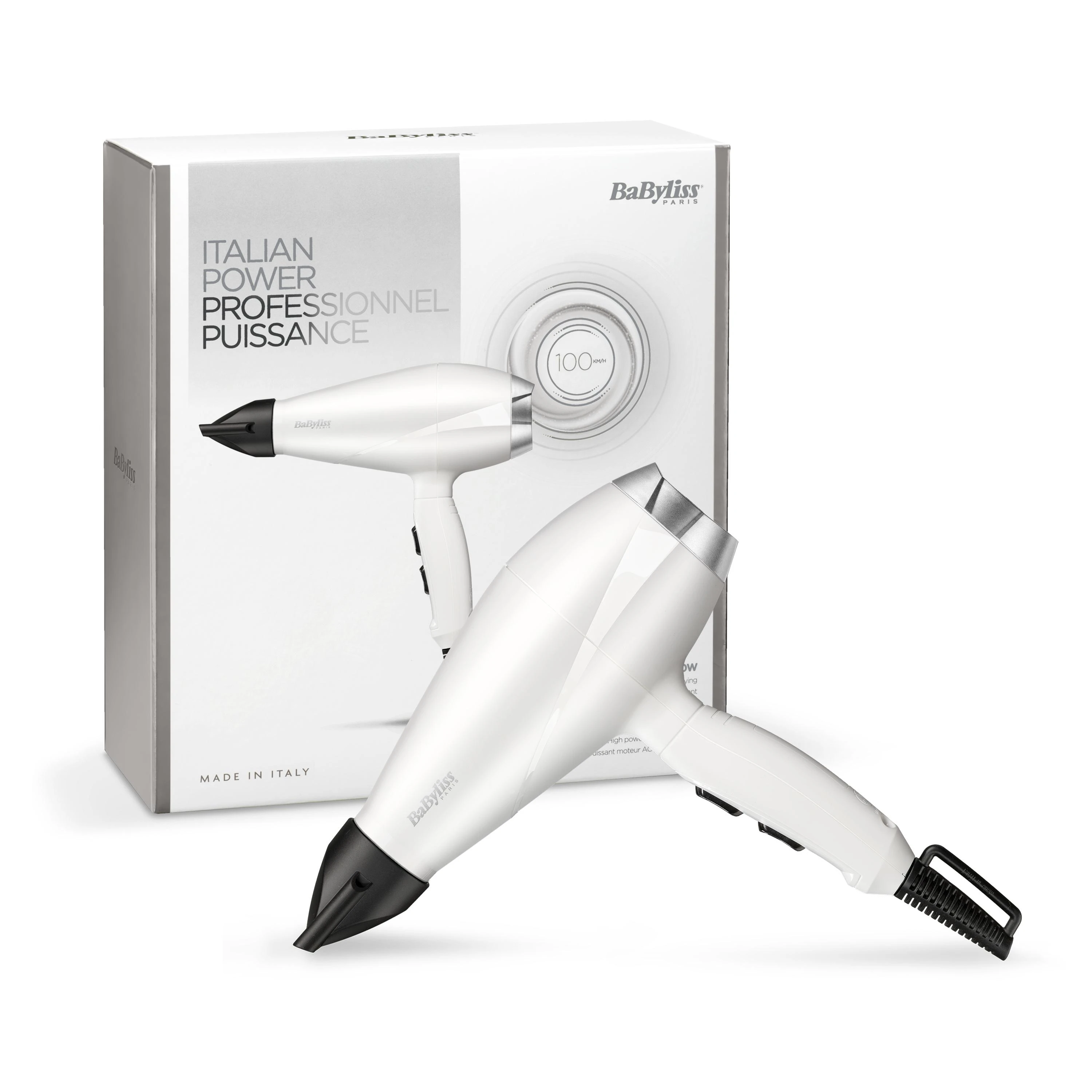BaByliss 6704WE plaukų džiovintuvas Juoda, Balta 2000 W