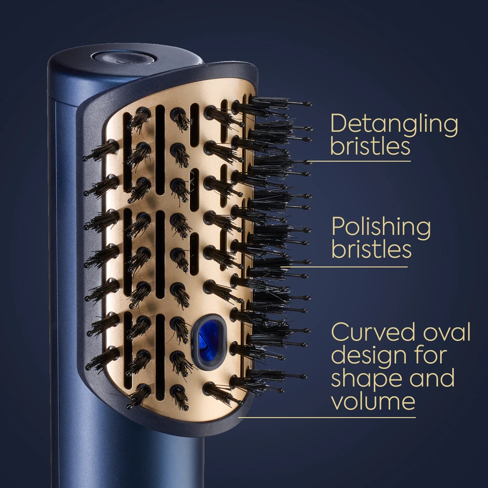 Plaukų formavimo šukos Babyliss Air Wand AS6550E, tamsiai mėlynos spalvos