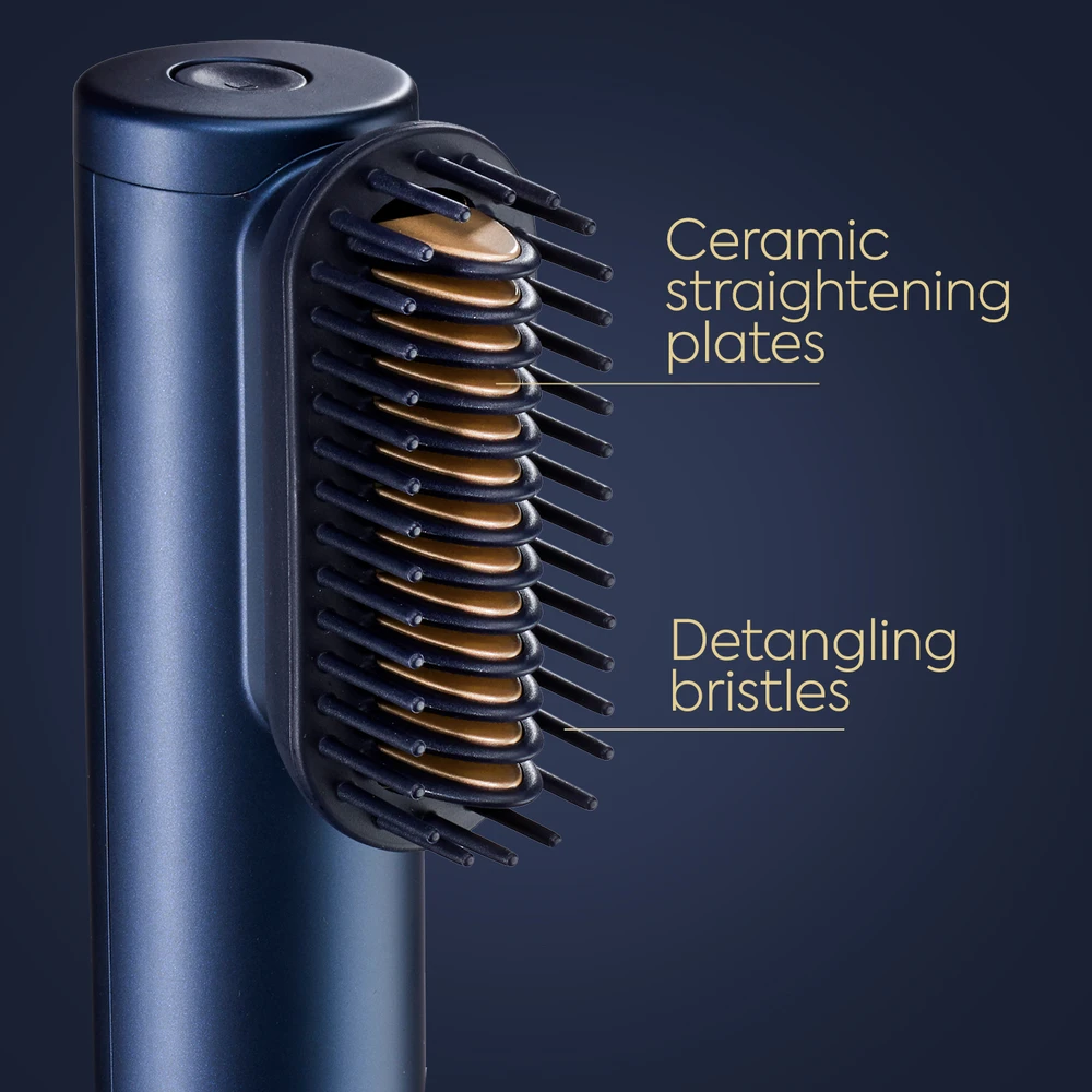 Plaukų formavimo šukos Babyliss Air Wand AS6550E, tamsiai mėlynos spalvos