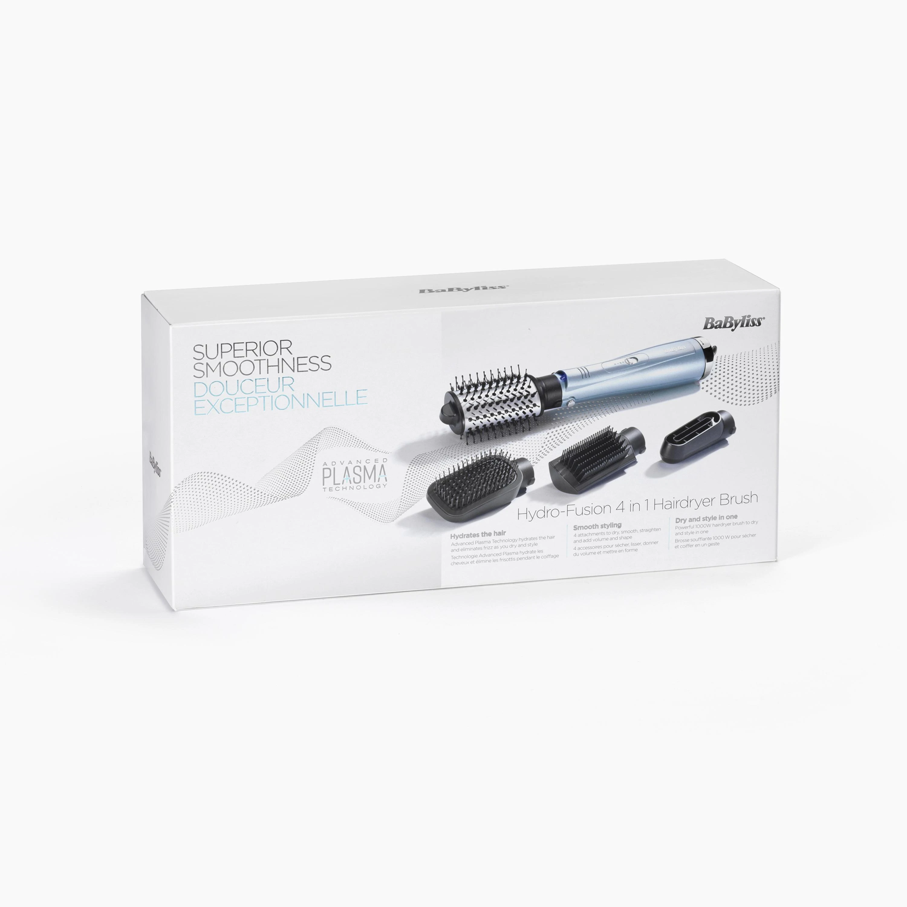 BaByliss Plaukų Formavimo Šukos Hydro-Fusion 4-in-1 AS774