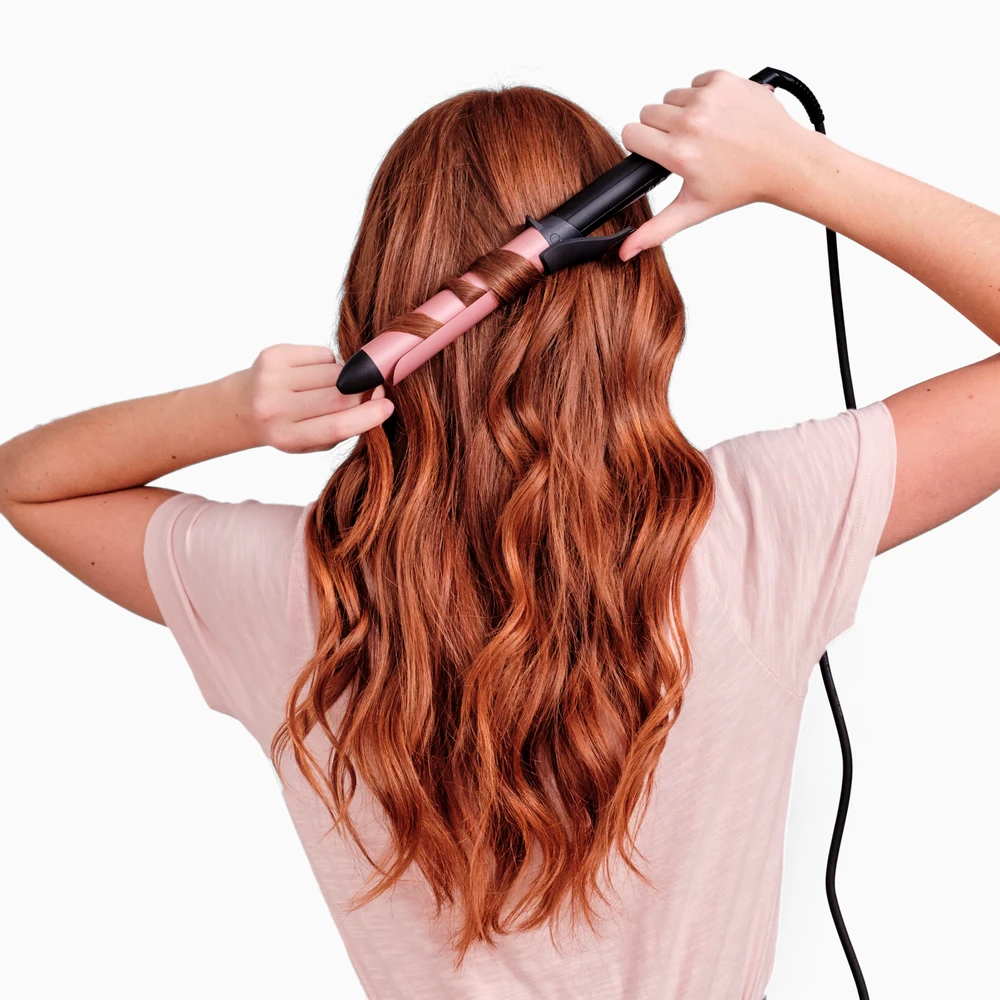 BaByliss C451E plaukų formavimo šukos Garbanojimo žnyplės Šiltas Juoda, Rausvai auksinė 2,5 m