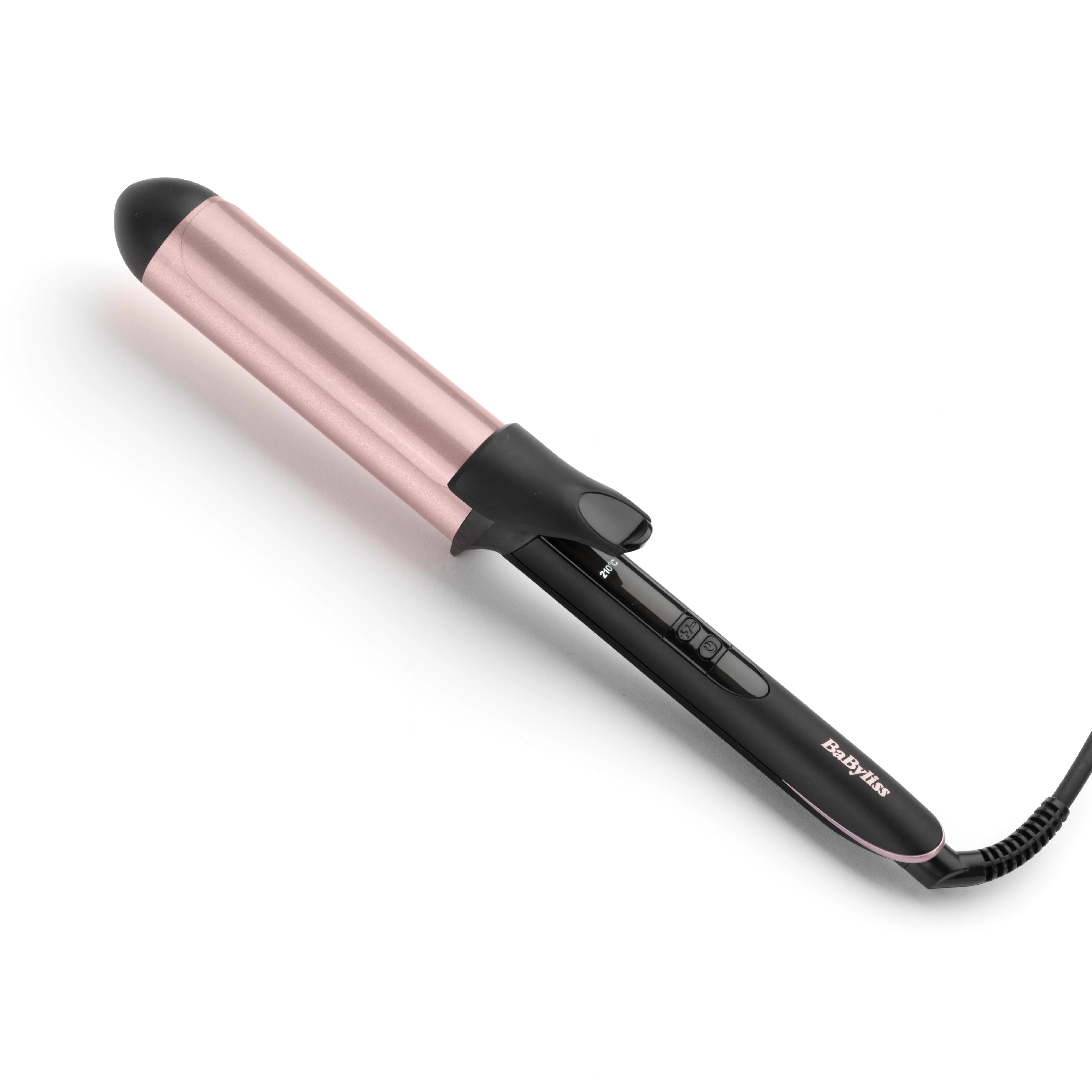 BaByliss C453E plaukų formavimo šukos Garbanojimo žnyplės Šiltas Juoda, Rožinė 2,5 m