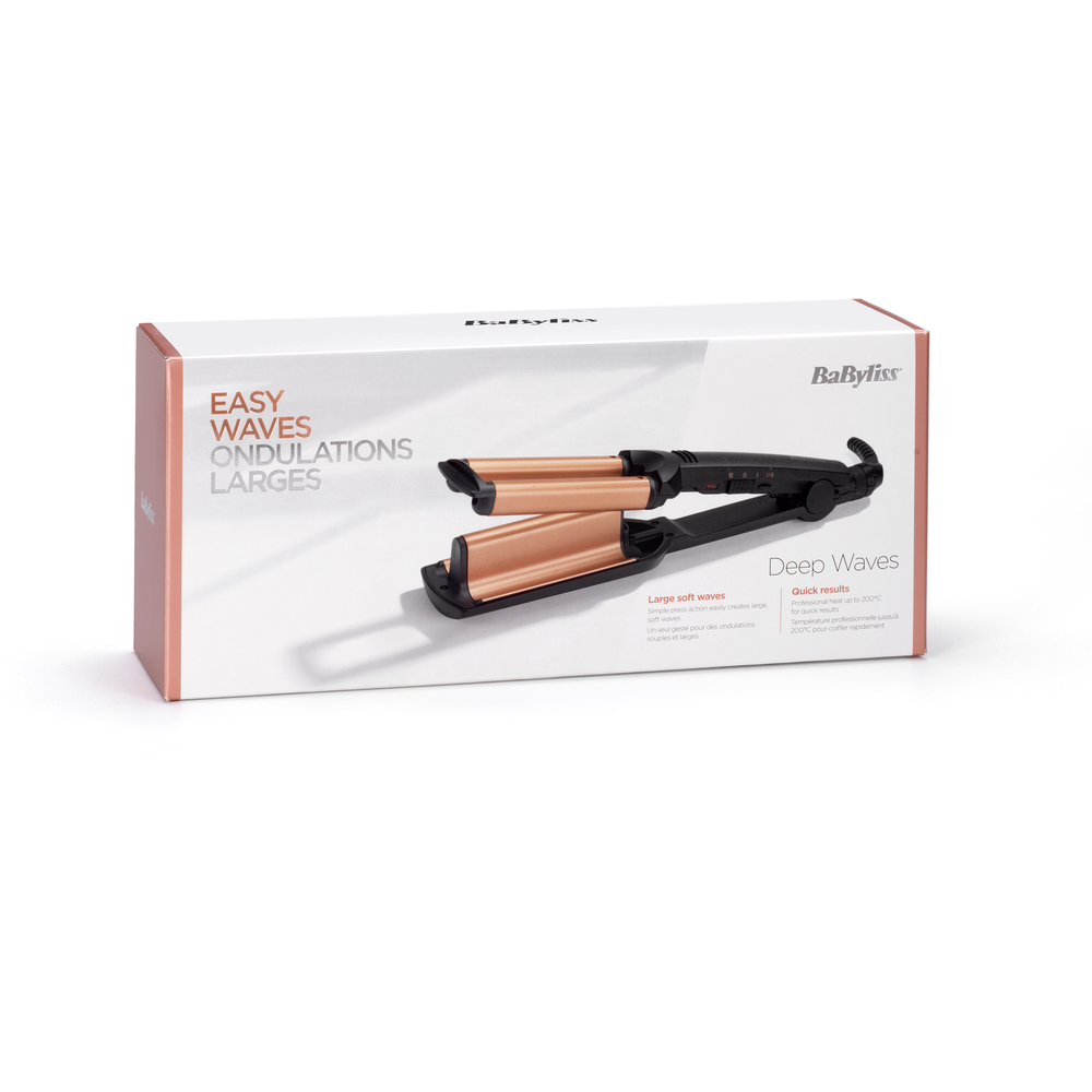 BaByliss Plaukų Formavimo Žnyplės Deep Waves W2447E