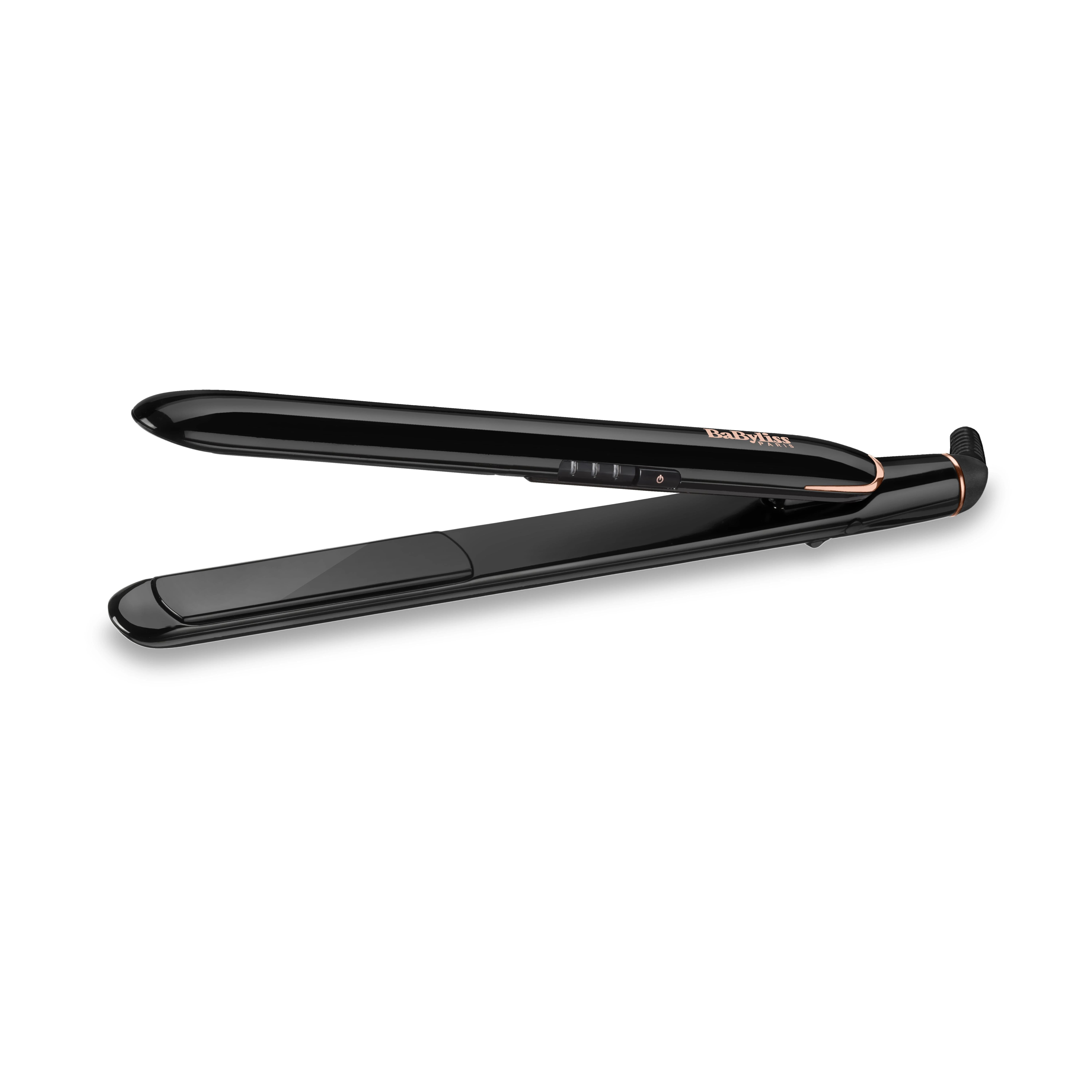 BaByliss ST250E plaukų formavimo šukos Tiesinimo žnyplės Šiltas Juoda 2 m