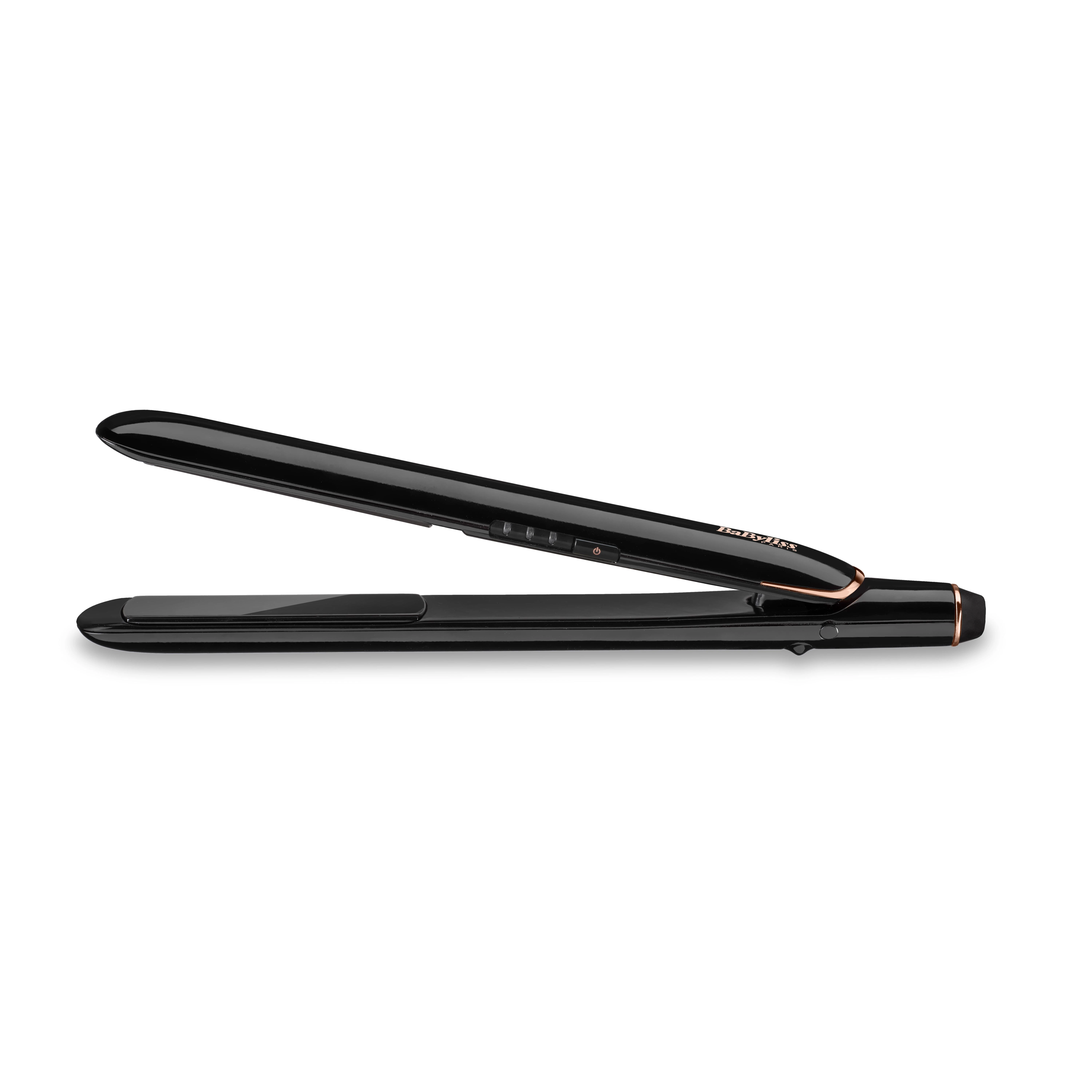 BaByliss ST250E plaukų formavimo šukos Tiesinimo žnyplės Šiltas Juoda 2 m