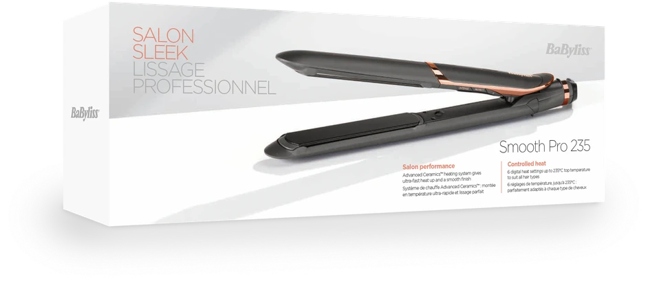 Plaukų tiesintuvas Babyliss Smooth Pro 235 ST394E