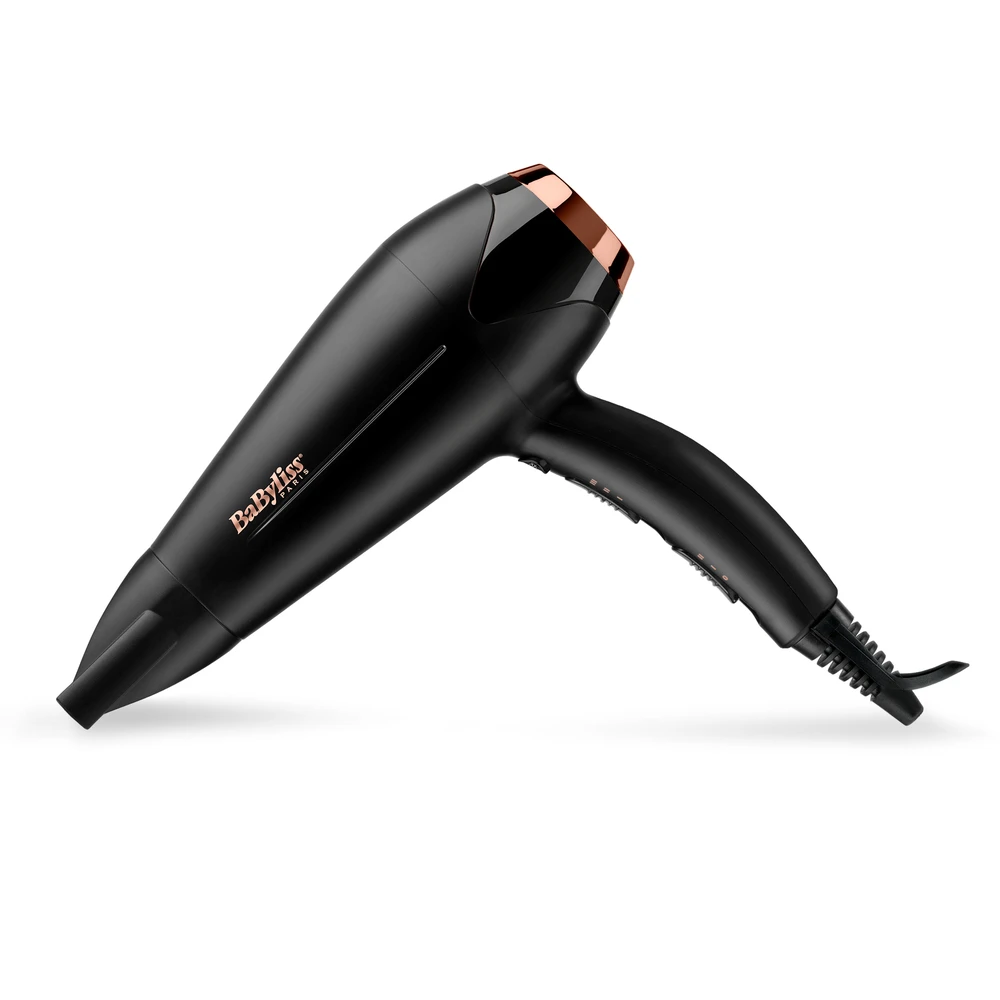 BaByliss Plaukų džiovintuvas Turbo Shine D570DE, Juodas