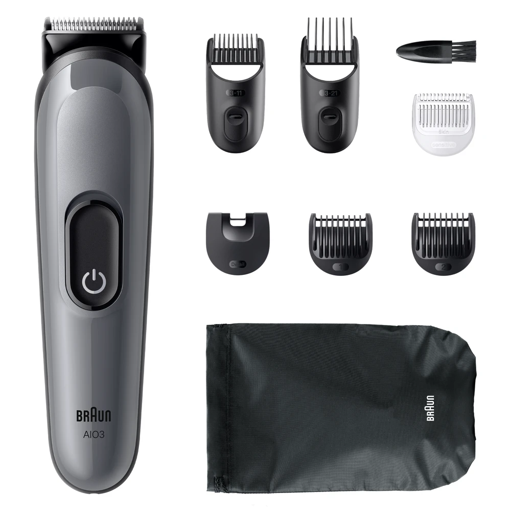 AIO3540 Braun Kirpimo Rinkinys Viskas Viename 8in1