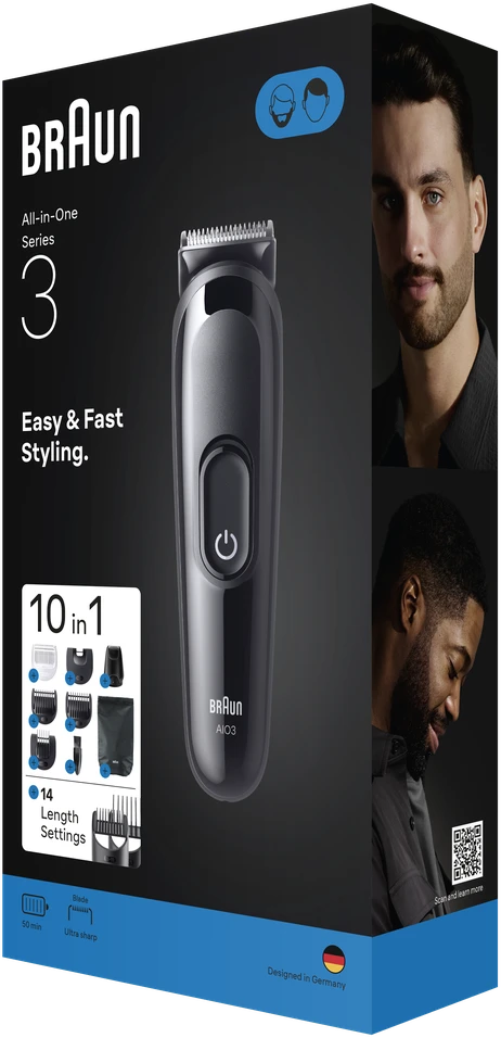 AIO3560 Braun Kirpimo Rinkinys Viskas Viename 10in1