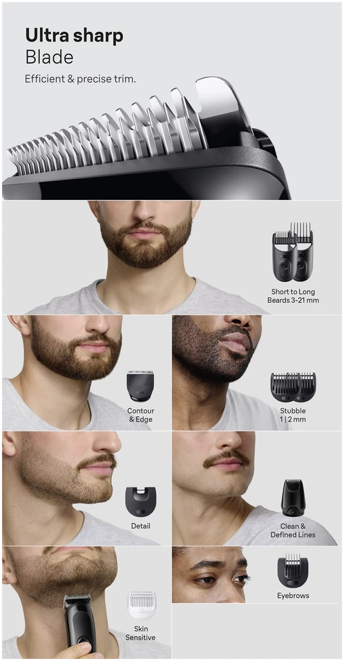 AIO3560 Braun Kirpimo Rinkinys Viskas Viename 10in1
