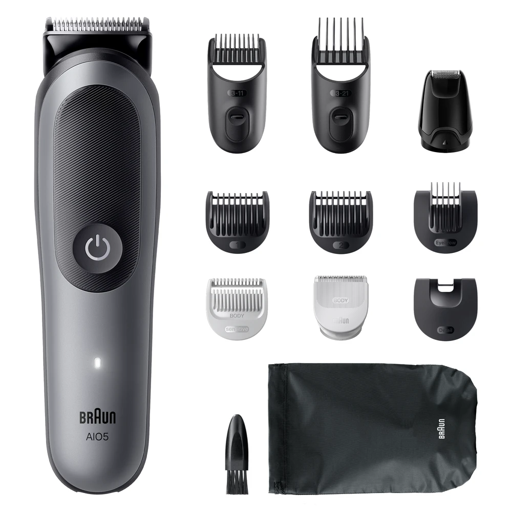 Barzdaskutė AIO5560 Braun Kirpimo Rinkinys Viskas Viename 11in1