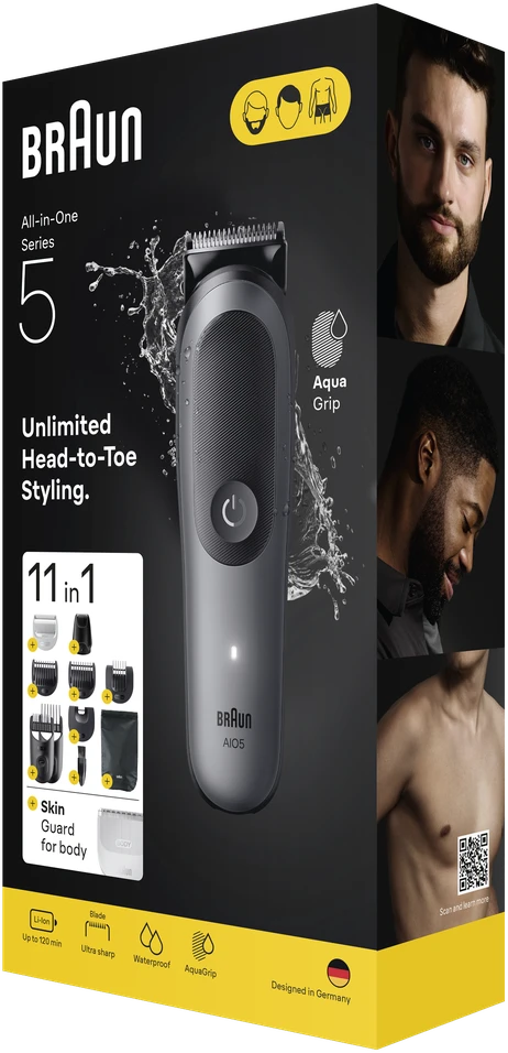 Barzdaskutė AIO5560 Braun Kirpimo Rinkinys Viskas Viename 11in1