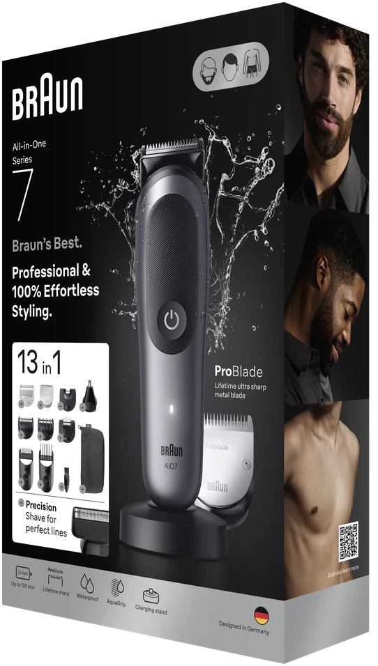 AIO7560 Braun Kirpimo Rinkinys Viskas Viename 13in1