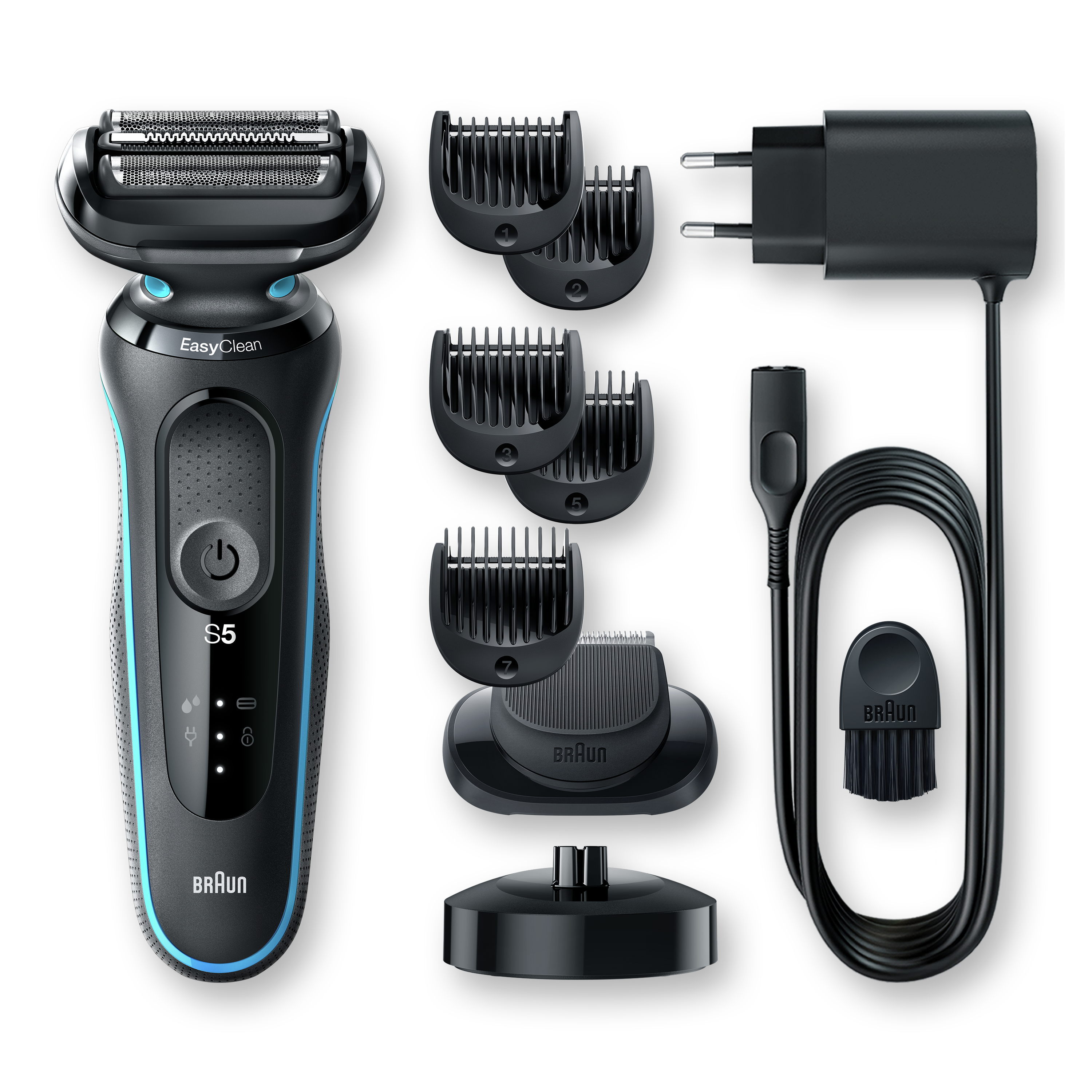 Braun 50-M4500cs barzdaskutė Series 5 + trimeris barzdai