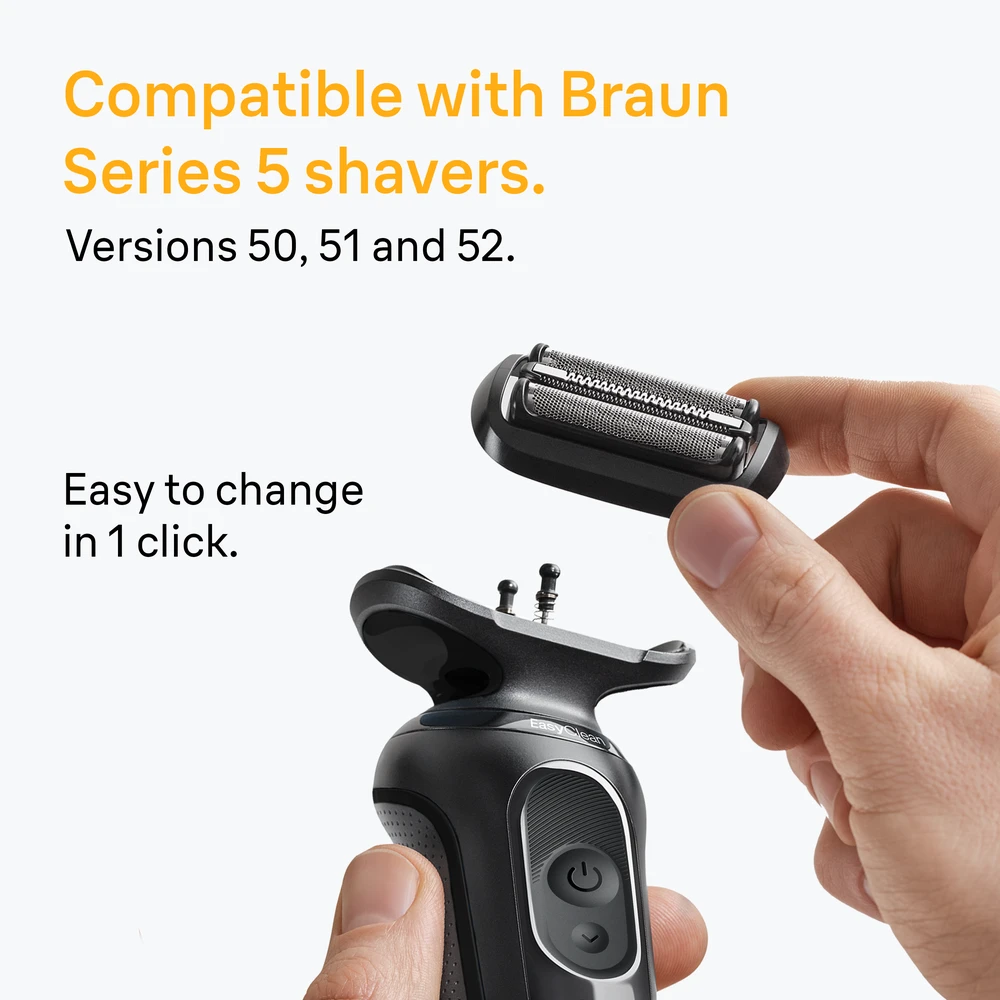 Braun 54B tinklelio keitimo procesas
