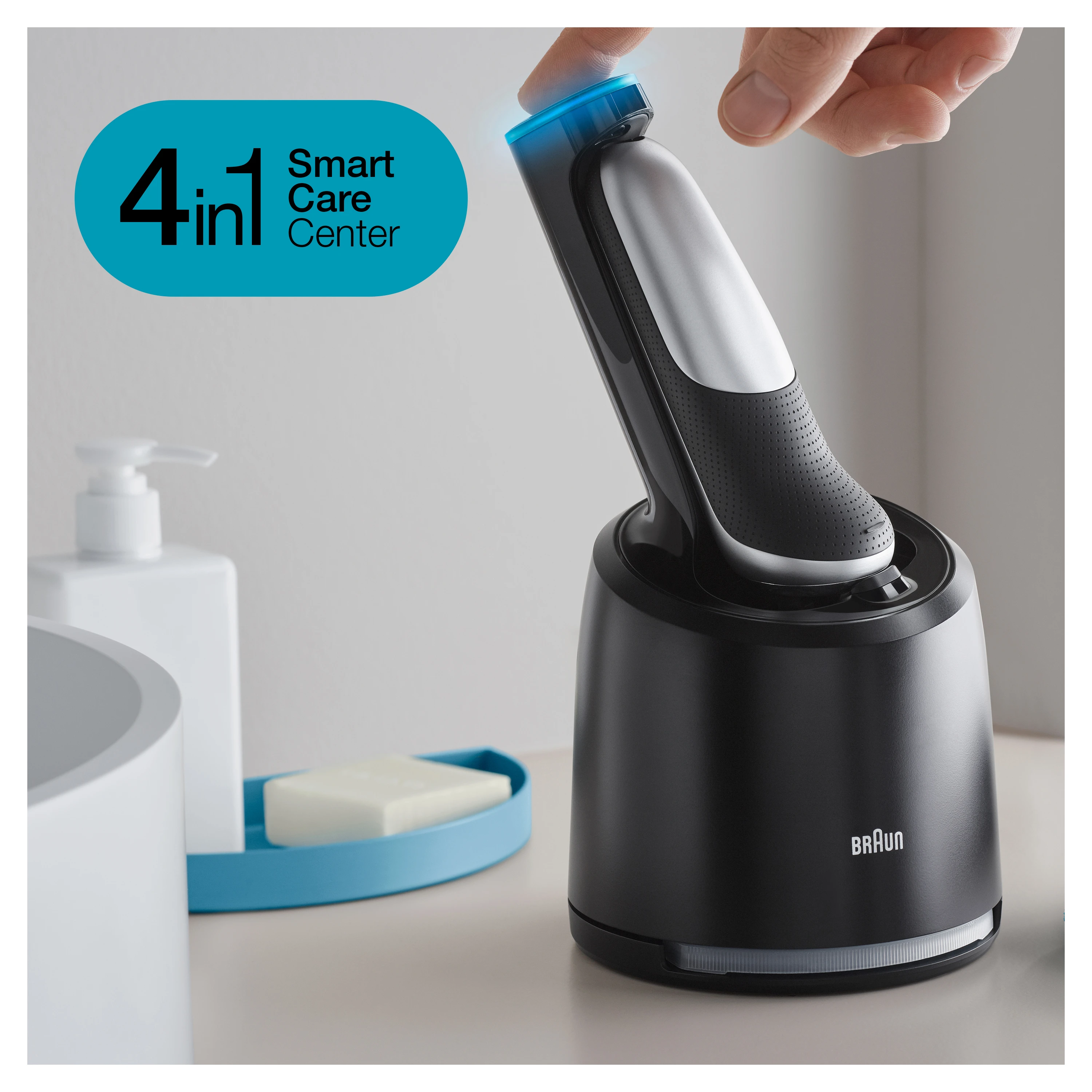 Braun 71-S7200cc barzdaskutė Series 7 360° Flex, AutoSence
