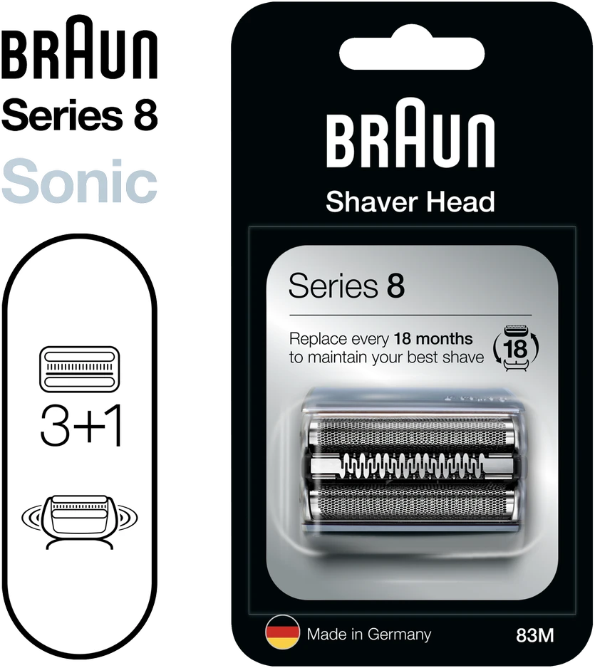 Braun 83M Combi Pack Series 8 tinklelis