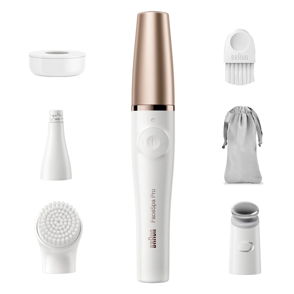 Braun 911 FaceSpa Pro epiliuoja, valo ir pagerina odos išvaizdą