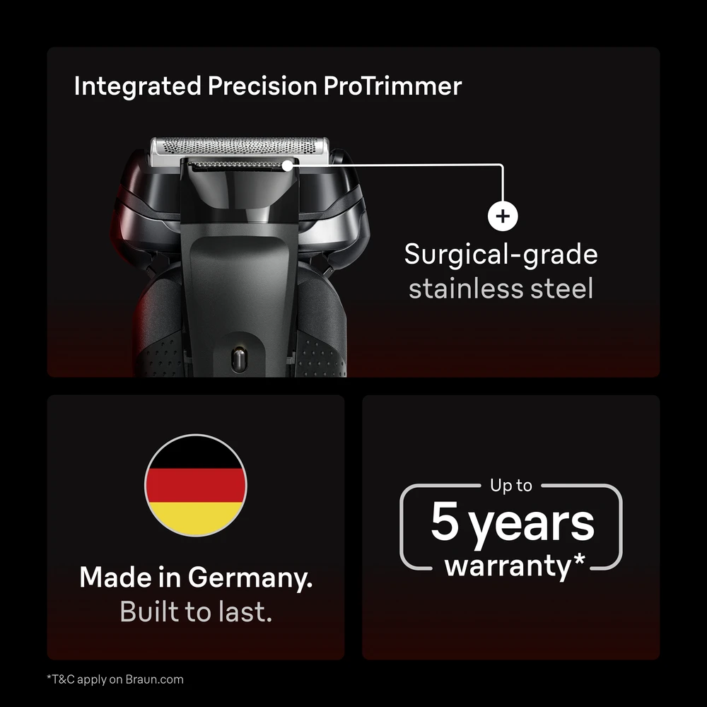 Braun 9110s F1 Barzdaskutė Series 9