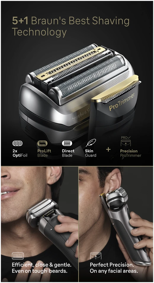 Barzdaskutė Braun Series 9 Pro+ 9515s