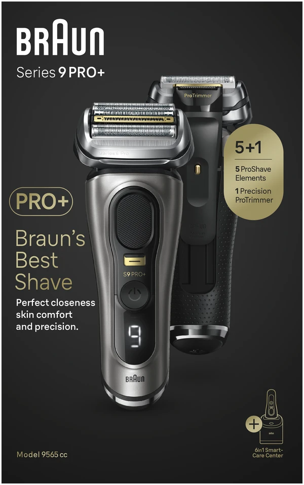 Barzdaskutė Braun Series 9 PRO+, Wet & Dry, 9565cc