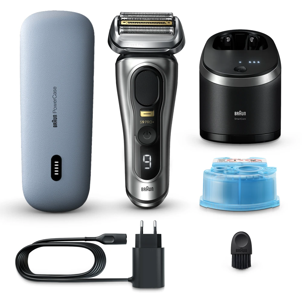 Barzdaskutė Braun 9577CC Series 9 Pro+, su kelioniniu dėklu