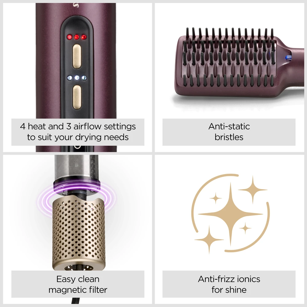 Plaukų formavimo šukos Babyliss AS6400E