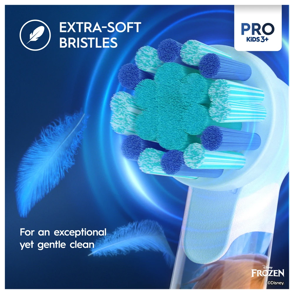 Braun D103.413.2K Vitality PRO Kids Elektrinis Dantų Šepetėlis 3+ Frozen