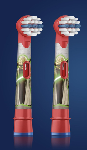 Dantų šepetėlio galvutės Oral-B Braun EB10-2 Star Wars