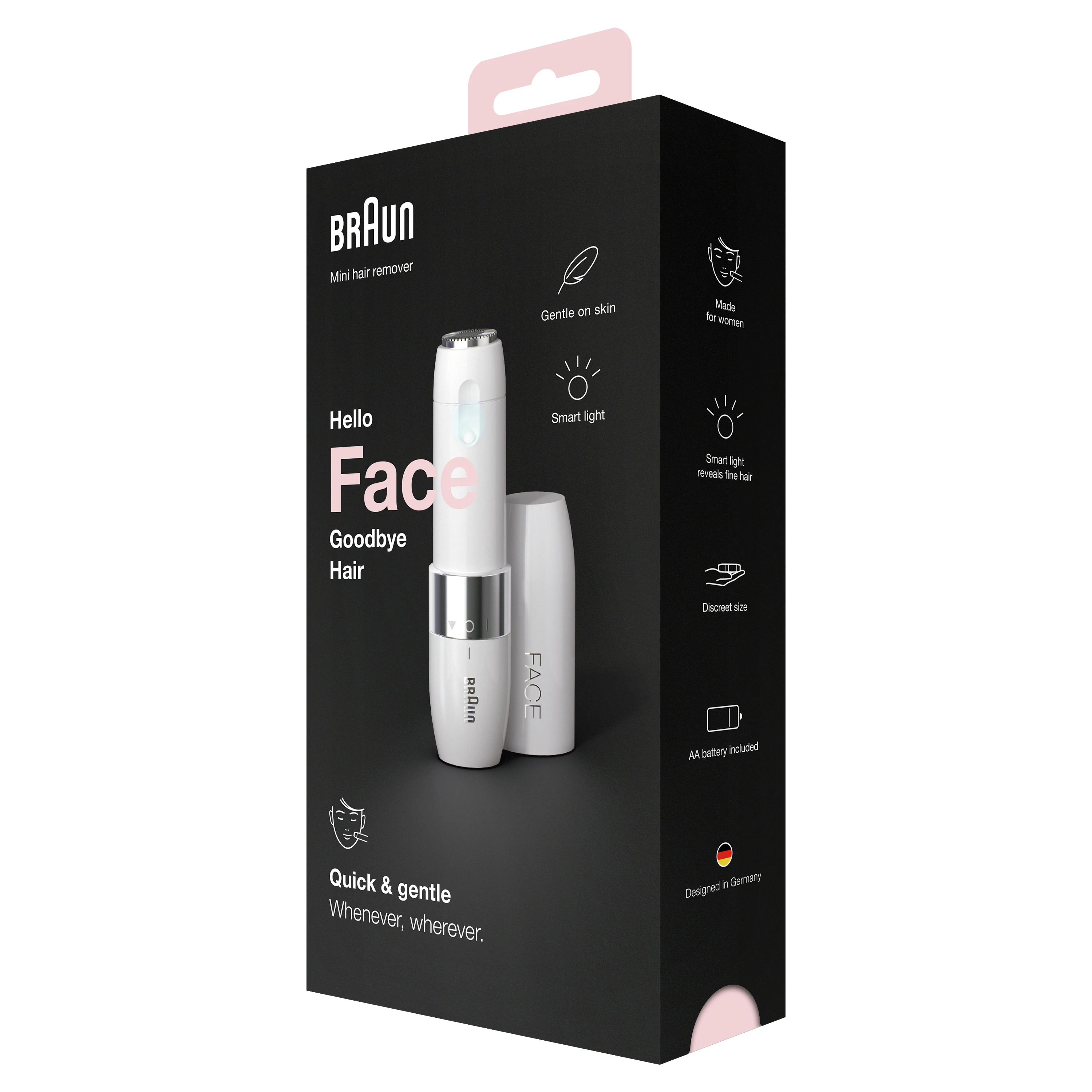Braun FS1000 mini skustuvas FACE