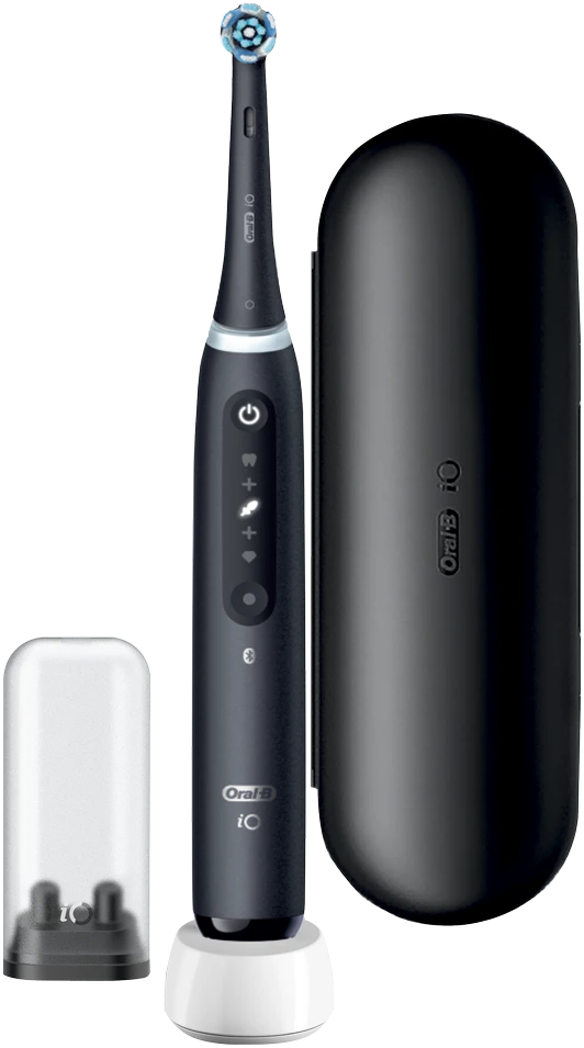 Braun iOG5.1B6.2DK Oral-B iO5 Elektrinis Dantų Šepetėlis Matt Juodas