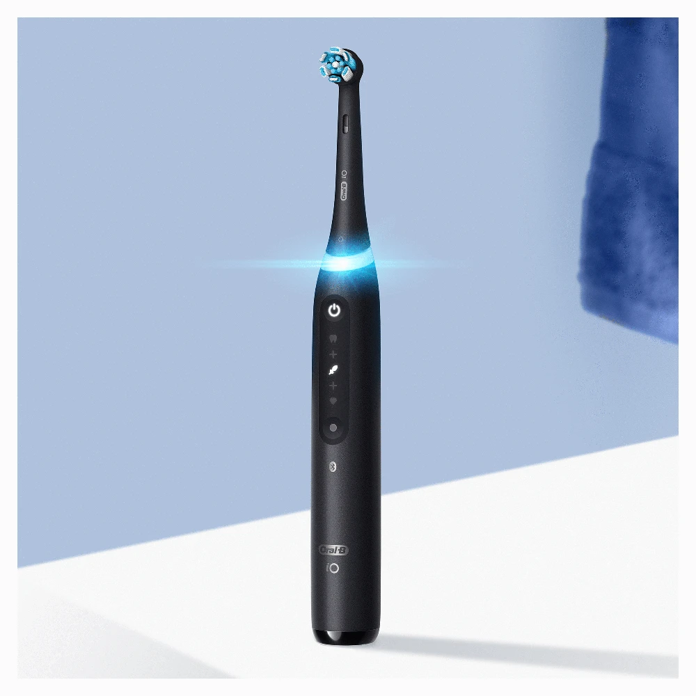 Braun iOG5.1B6.2DK Oral-B iO5 Elektrinis Dantų Šepetėlis Matt Juodas